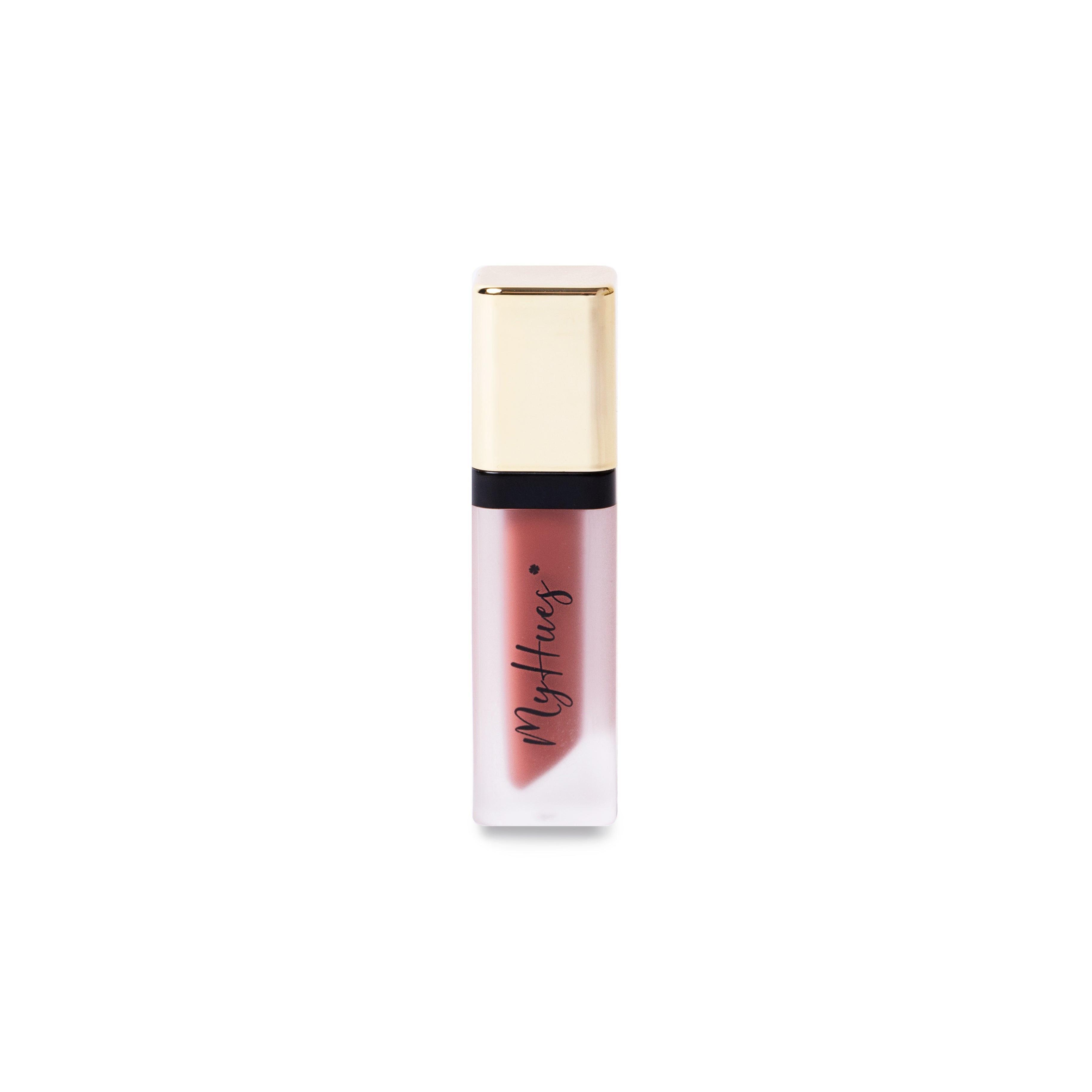 MyHues Lip Comfort Matte Liquid Lipstick Chashni (Warm-toned Brown)