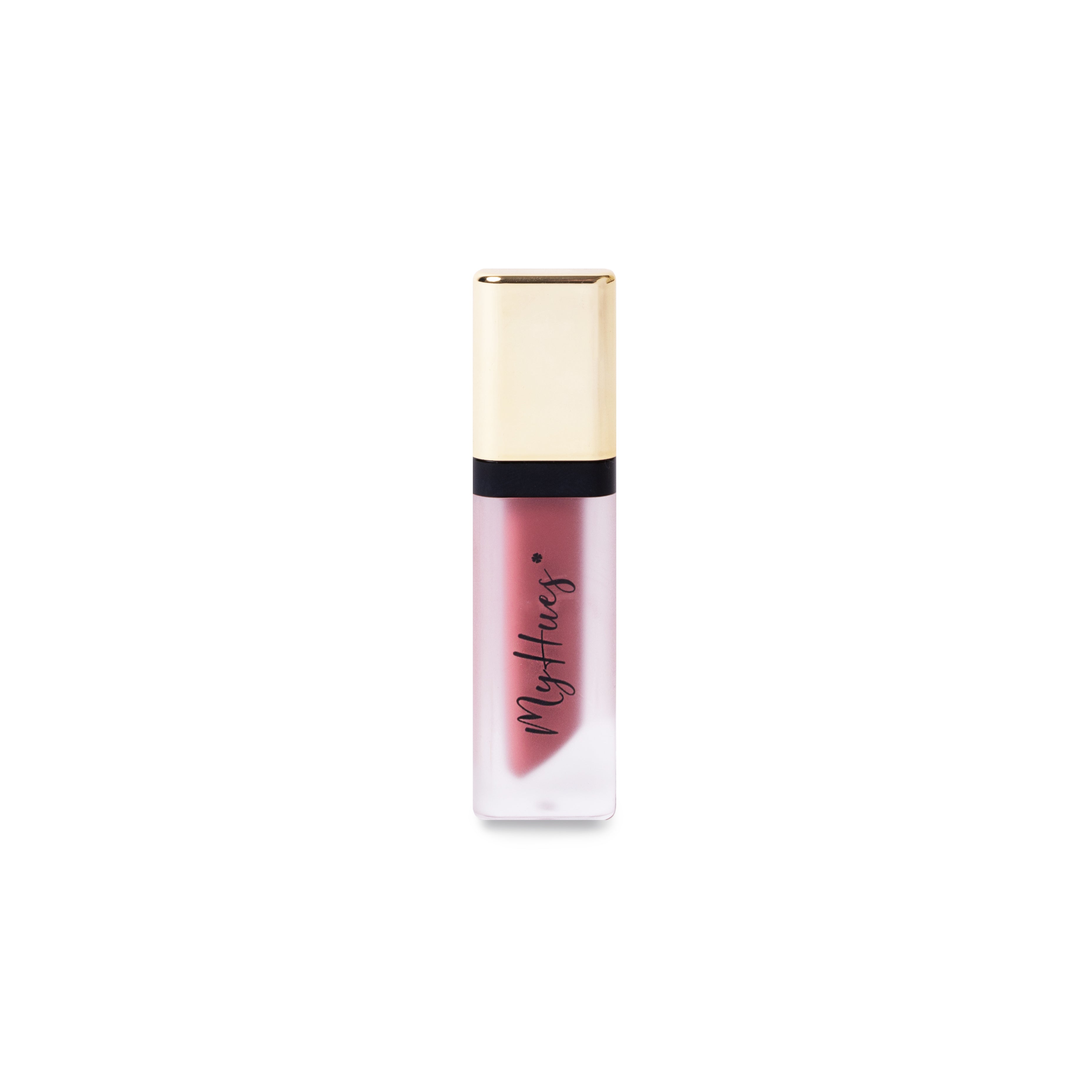 MyHues Lip Comfort Matte Liquid Lipstick Rose-Gulla (Dusty Pink)