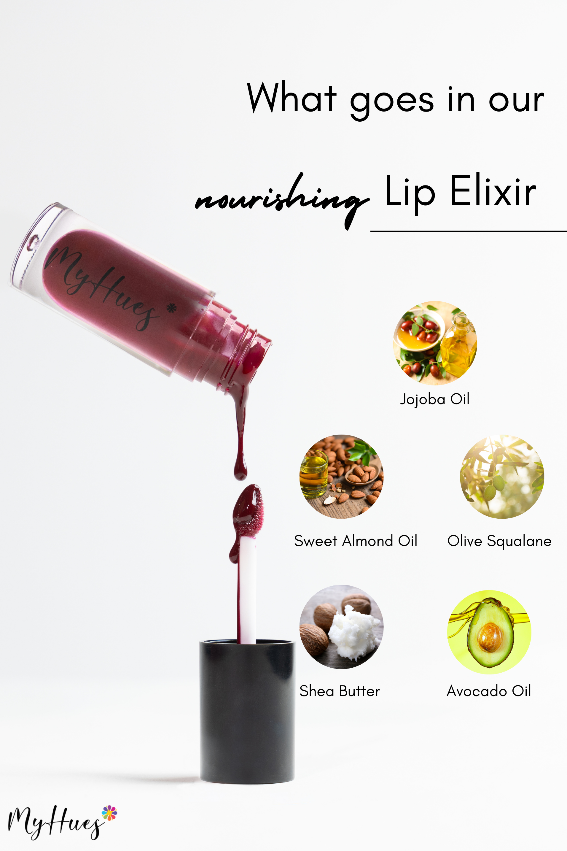 Best lipstick for dry lips - MyHues Lip Gloss