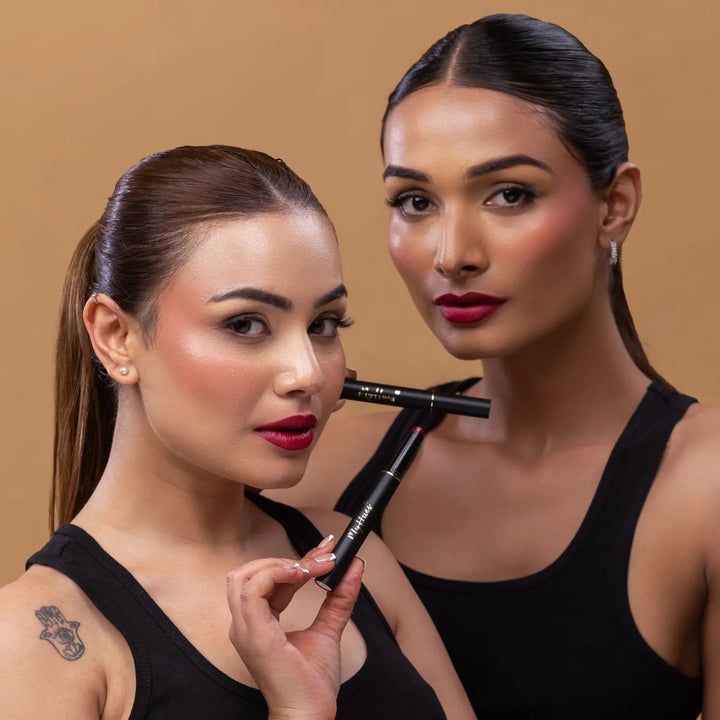 MyHues Colour Smudgestix in Sondesh – deep burgundy red