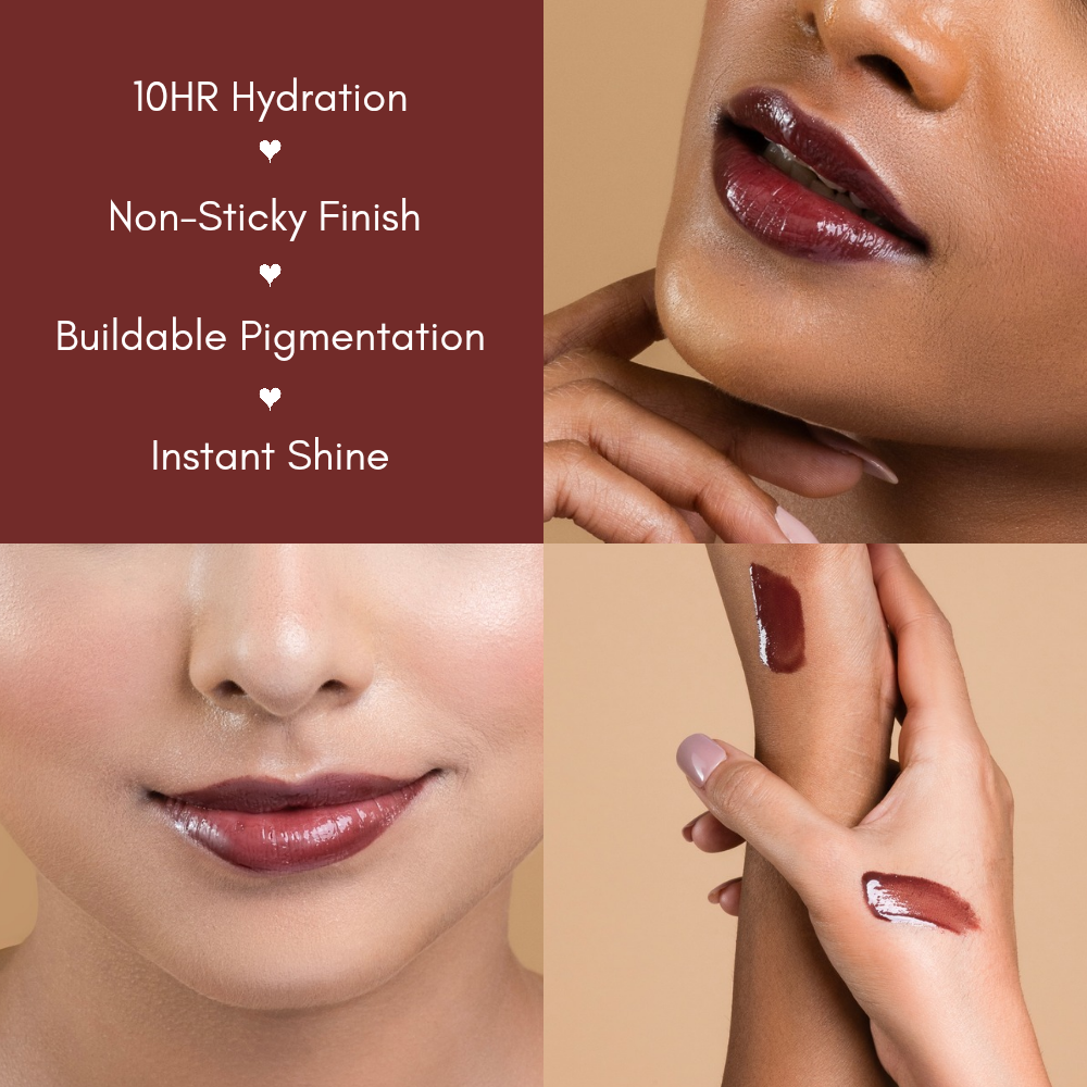 Best Lip gloss shades for dusky skin tone