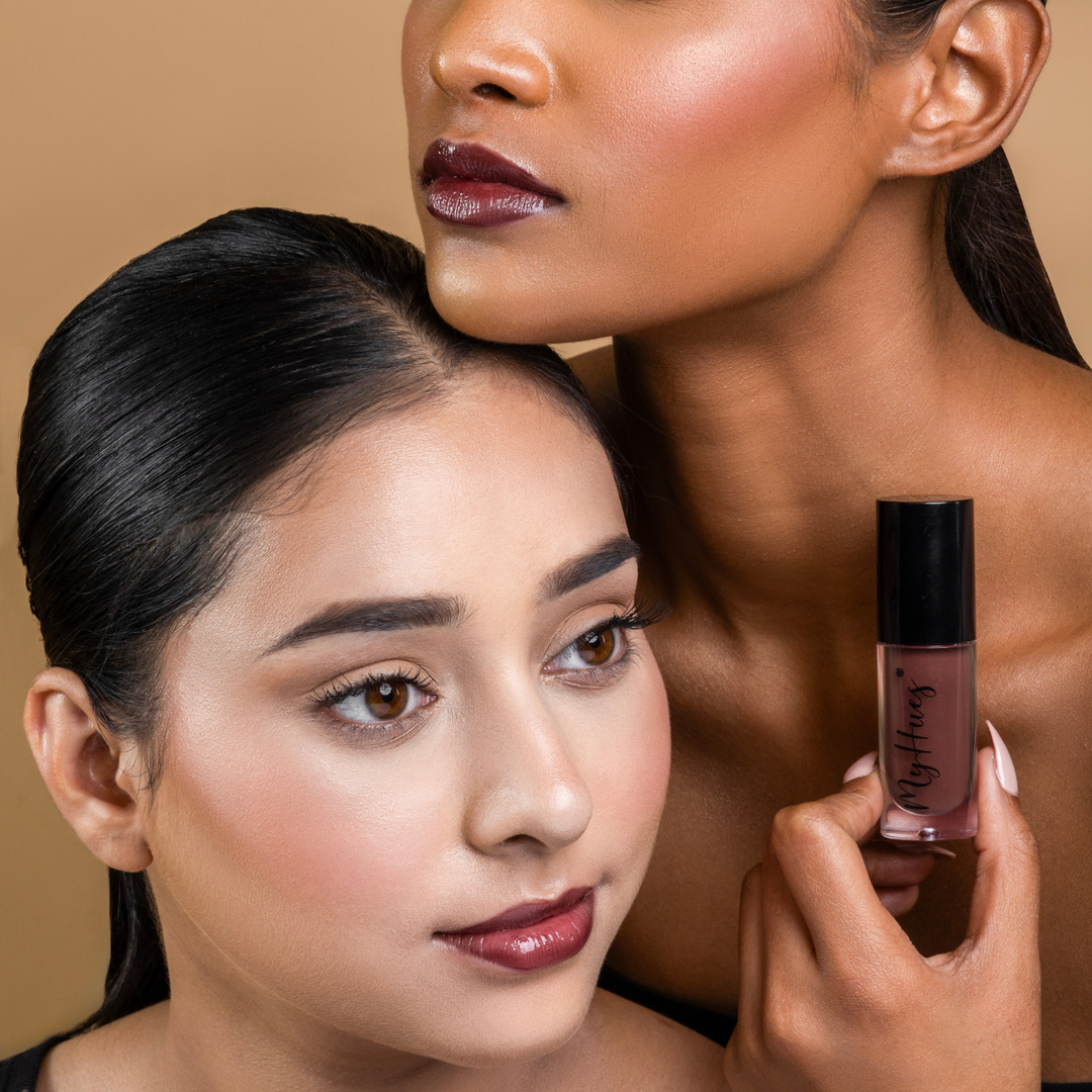 HyGlow Lip Elixir Mira (Rich Brown) — Lip Oil + Lip Gloss in 1