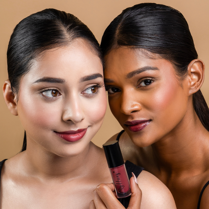 HyGlow Lip Elixir Yana (Warm Rose Pink) — Lip Oil + Lip Gloss in 1