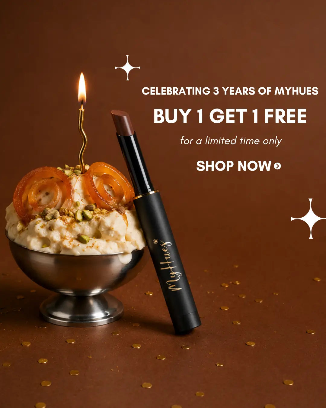 MyHues Buy 1 Get 1 Free Sale - Third Anniversary Special