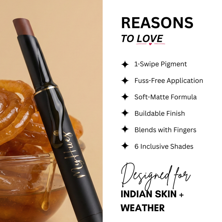 Colour Smudgestix For Lips & Cheeks Kulfi (Deep Mauve)