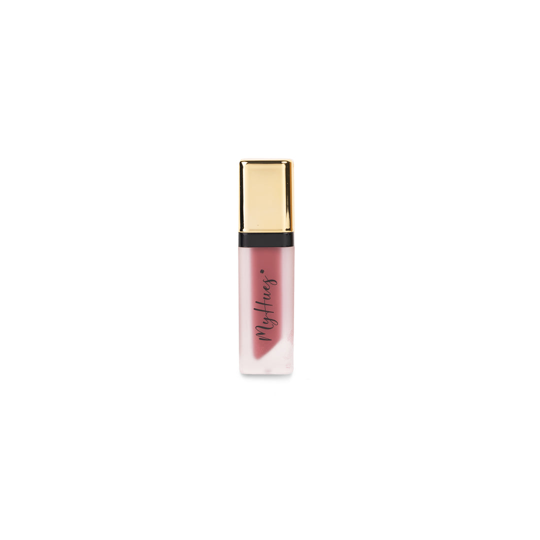 Lip Comfort Matte Liquid Lipstick Gulkand (Muted Berry Pink)