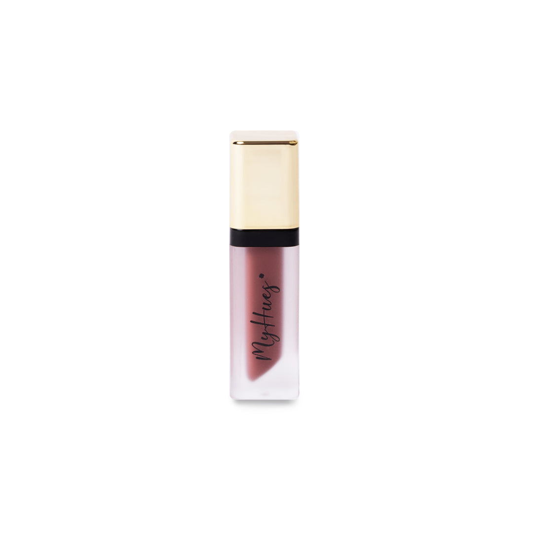 Lip Comfort Matte Liquid Lipstick Cutting Chai (True Brown)