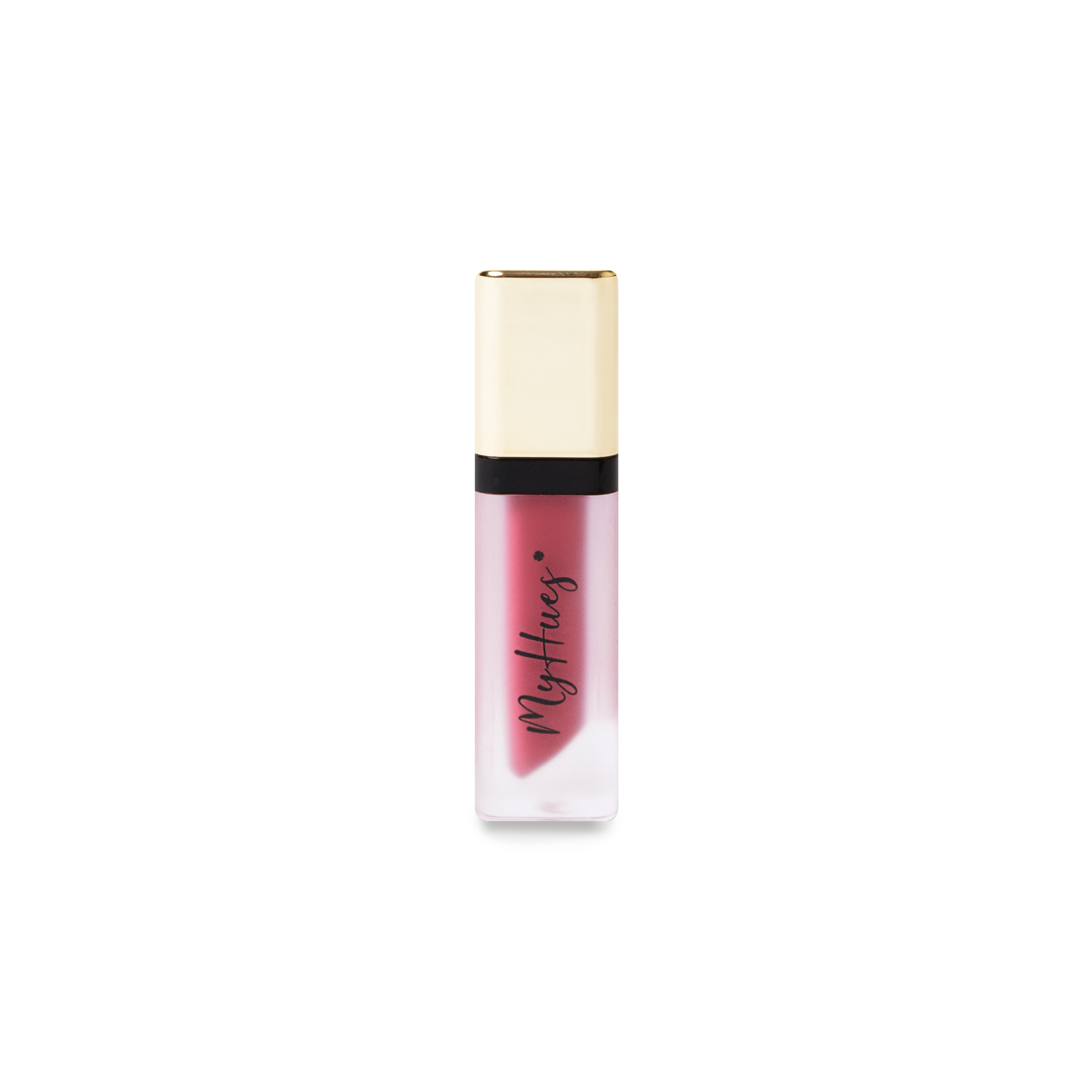 Buy dark magenta lipstick online in India: MyHues gulabi matte lipstick