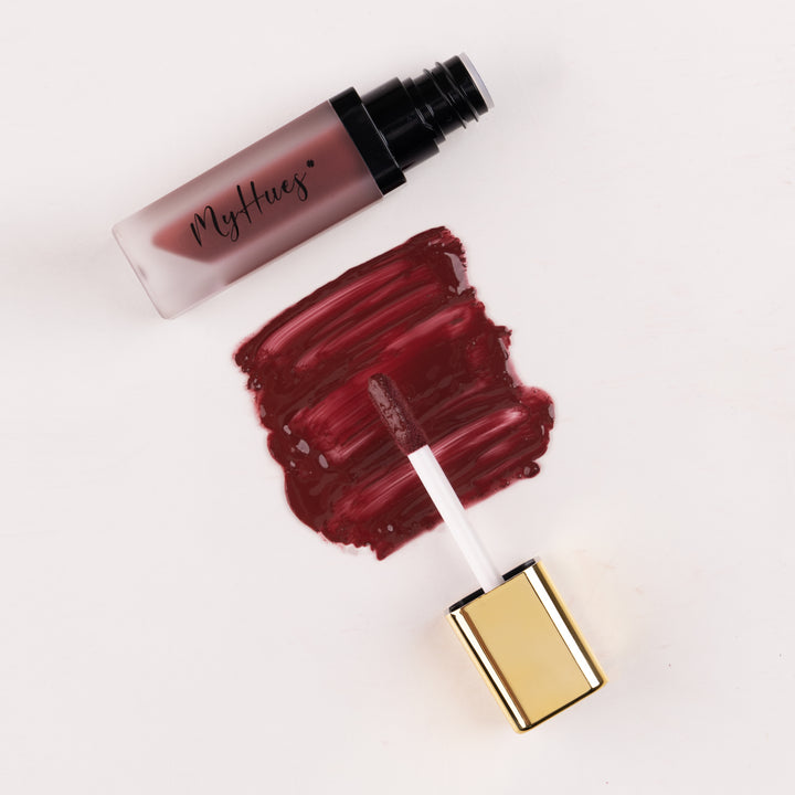 Lip Comfort Matte Liquid Lipstick Kokum Sherbet (Mahogany)