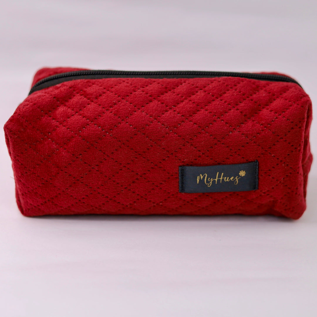 Red Velvet Pouch
