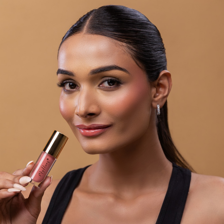 HyGlow Lip Elixir Tara (Light Pink) Lip Oil + Lip Gloss in 1