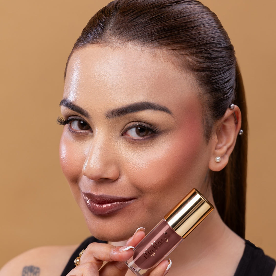 HyGlow Lip Elixir – Lip Oil + Lip Gloss in 1