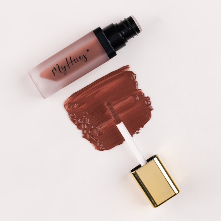 Lip Comfort Matte Liquid Lipstick Sehar (Neutral Brown)